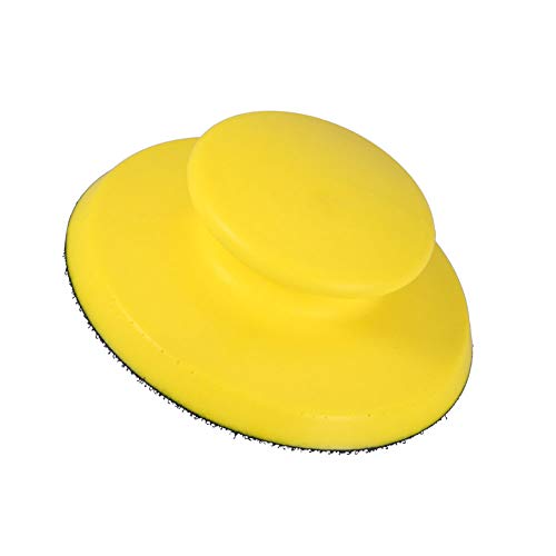 aqxreight Foam Hand Sanding Pad Block, Dust Foam Sanding Block for Industrial Tools Finishing Grinding Wood Polishing Home Use (5 Inch)