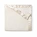Elegant Baby Ultra Plush Blanket, Satin Border Blanket 36 x 45 Inch in White