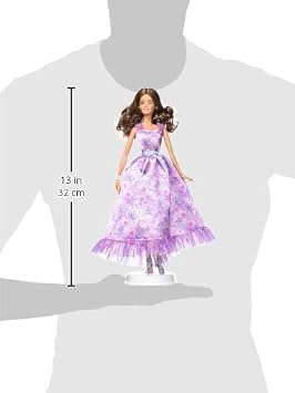 Barbie Signature Birthday Wishes Doll, Collectible in Satiny Lilac Dress with Wavy Brown Hair and Giftable Packaging
