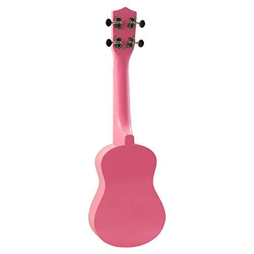Ukulélé Soprano pour Débutants en Rose avec Sac et Accordeur Uke Gratuit - Les Beatles, Paul McCartney, John Lennon, RIngo Starr, George Harrison Ukulélé Soprano pour Débutants en Rose avec Sac et Accordeur Uke Gratuit – Image 6