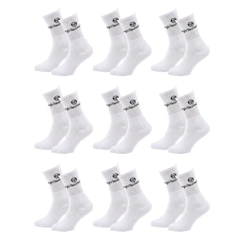 OZABI Chaussettes SPORT SERGIO TACCHINI - Pack de 9 Paires - 1704X9 BLANC - 43/46