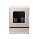 THANKO タンク式食洗機ラクアmini color TDWS25SRD 工事不要 一人暮らし (クラシックローズ)