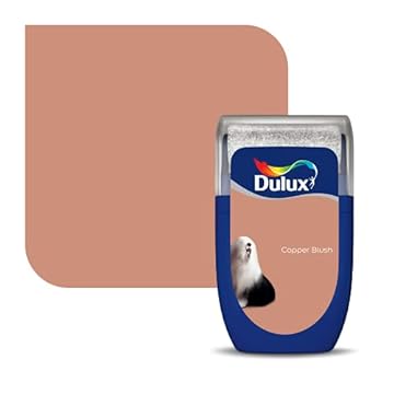 Dulux Walls & Ceilings Tester Paint, Copper Blush, 30 ml