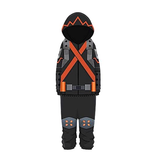 Xinchangda My Hero Academia Pijama de cosplay con cremallera de anime Todoroki Shouto Midoriya Izuku Traje de cosplay Pijamas para fiesta de Halloween, M | Ya disponible en tu tienda friki favorita! En mundofriki.es!