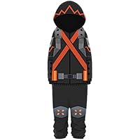 Xinchangda My Hero Academia Pijama de cosplay con cremallera de