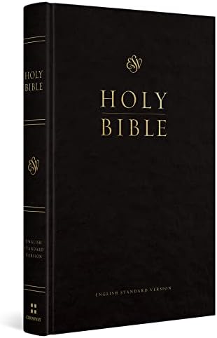 ESV Church Bible (Hardcover, Black)