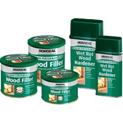 Ronseal High Performance Wood Filler 275g White