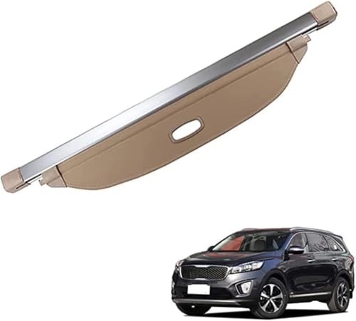 Cargo shield rétractable Kia Sorento pour masquer et organiser le coffre - 2