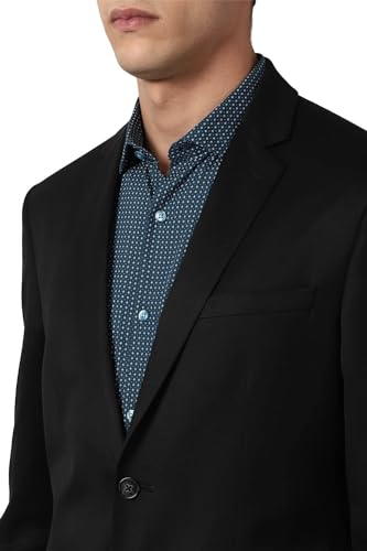 Image of Gwalior Law Firm Stylish Black Advocate Blazer for Men Single Breasted Regular Fit Coat for Wedding Party and Office Wear (Blazer-01)