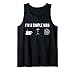 Herren Lustig Zimbeln Spieler Musik Instrument Simple Man Tank Top