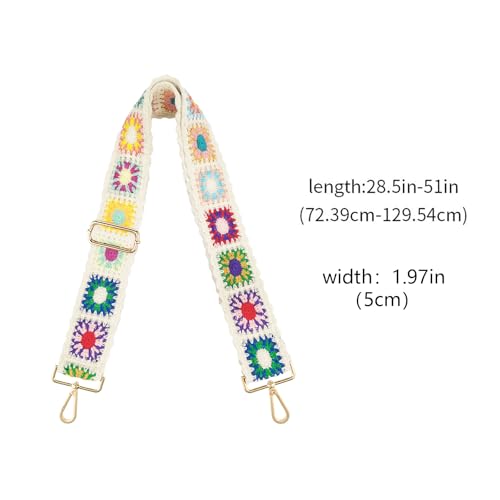 Image of ZOOEASS Wide Shoulder Strap Adjustable Replacement Belt Crossbody Canvas Bag Handbag