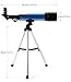 Telescope for Beginners Kids, Portable 90X Astronomical Telescope with Tripod, 2 Eyepieces, 1.5X Barlow Len