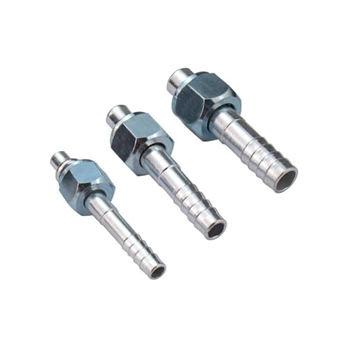 Wshao store #6#8#10 ACバーブ継手アルミニウム180 / 90 / 45度Oリングメスネジ5/8 "-18 3/4"-16 7/8 "-14エアコンホース用(180 Degree)