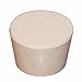 Rubber Stopper- Size 6- Solid