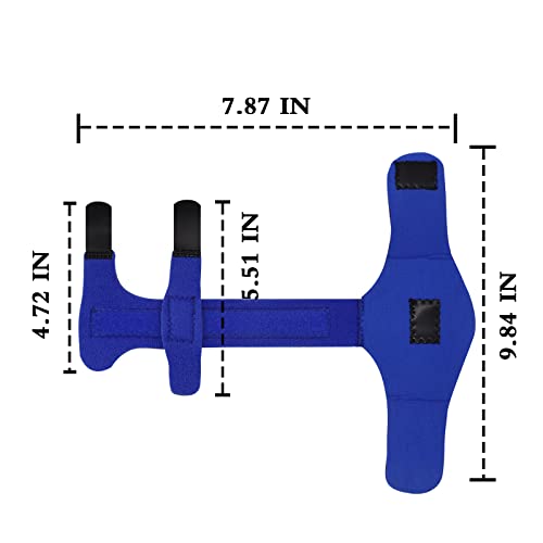 Adjustable Finger Splint With Built-In Aluminum Strip For Trigger Finger, Mallet Finger, Finger Knuckle Immobilization, Finger Fractures, Wounds, Fits Most Of Fingers #TOP1