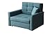 Produktbild Mirjan24 Sofa Viva Lux I mit Schlaffunktion, einsitzer Polstersofa mit Bettkasten inkl. Kissen, Schlafsofa Bettsofa Farbauswahl, Wohnlandschaft, (Look 22)