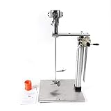 Xlsdlvcnxz 5 Gallon Pneumatic Paint Mixer Lifting Paint Mixer Stainless Steel Blades Spark-Free for Industrial Coatings