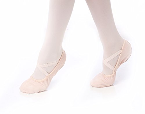 Ballet Shoes - Stretch Canvas Ballet Shoe Split Sole Slipper4