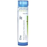 Boiron Cina 30C Homeopathic Medicine for Nervousness, Irritability, & Sleeplessness in Children - 80 Pellets