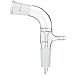 Chemglass CG-1050-71, Vacuum Take Off Adapter, 105Â° Angle, Style B, 19/22 Joint