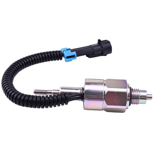 TCINDRR Spool Lockout Solenoid Valve 84128132 Compatible with New Holland Skid Steer Loader L180 L185 L190 LS180.B LS185.B LS190.B