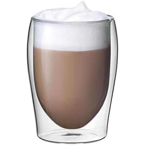 Scanpart 2790000076 Double-Walled Thermal Cappuccino Glass Set of 2 Cover