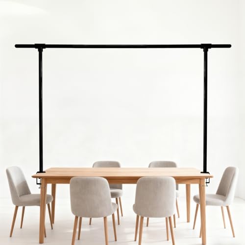 Support pour tringle de table réglable de 40,6 à 221 cm pour décors suspendus - 3