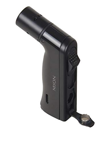 Lifestyle-Ambiente Myon Paris Premium Zigarrenfeuerzeug 4-Jetflame Zigarrenbohrer Lack Black inkl Tastingbogen – Bild 3