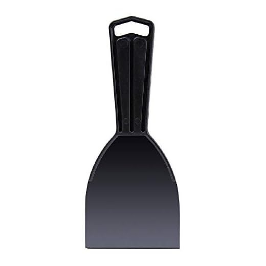 Warner Manufacturing 3" Plastic Flex Putty Knife, 903,Black