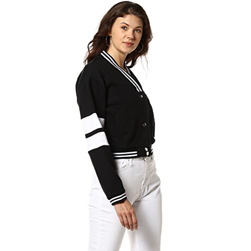 Image of Campus Sutra Cotton Women Hooded Sweatshirt