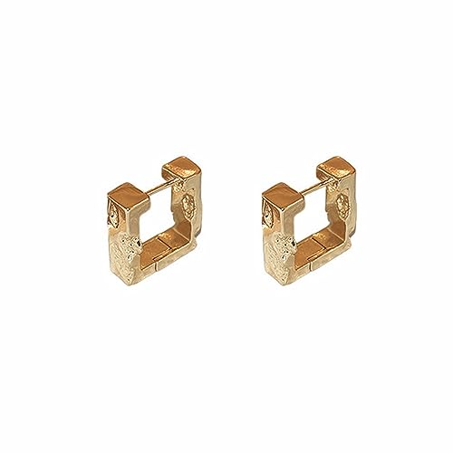 Boucles d'oreilles fleur géométrique en style lumière luxe raffiné
