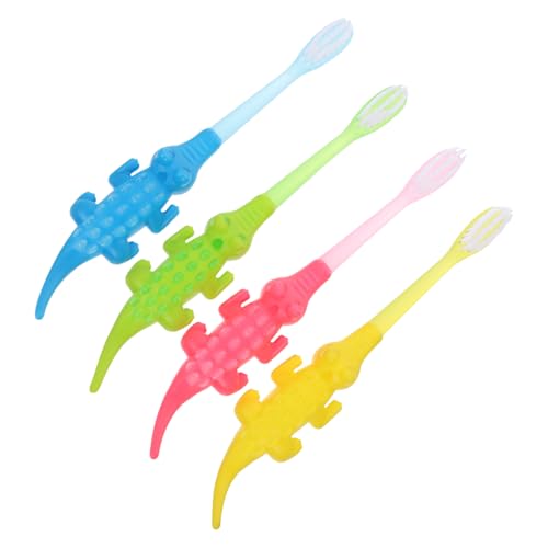 Didiseaon 8pcs Months Boys and Girls Toothbrush Soft Bristles Cartoon Dental Care Tool Portable Brush Boy Girl Teeth Cleaning Ergonomic Handle Easy to Gums