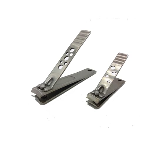 Kit de Unha Manicure e Pedicure Quadrado/Preto 10pçs