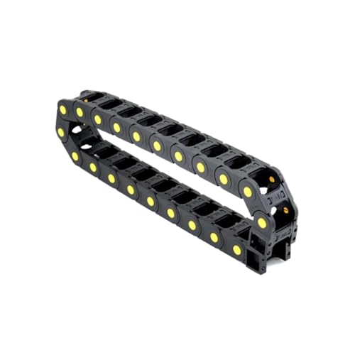Chaînes porte-câbles plastique 25x25 gaine de remorquage machine outil 1m
