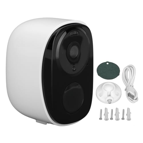 Aoaoy Telecamera di sicurezza wireless Panoramica a 360 Gradi a Base di Energia Solare 3MP con Batteria da 5200mAh per Sorveglianza Esterna Interna, 4G WiFi, Capacità di