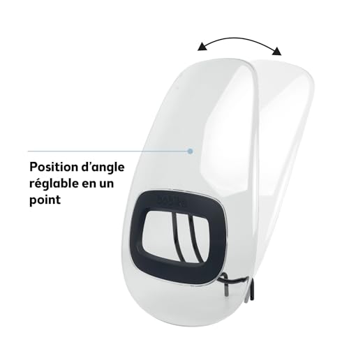 Pare-brise Bobike Mini et Go Mini transparent pour siège vélo bébé avant - 4