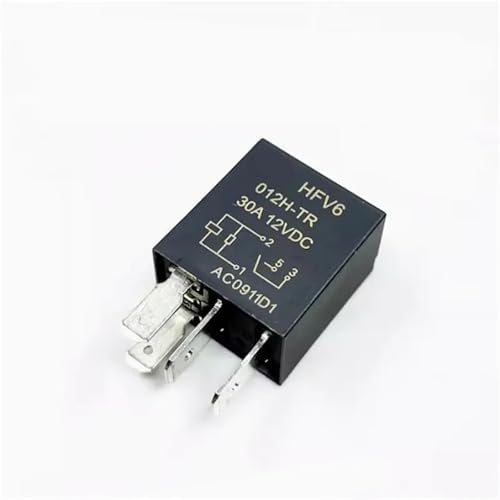 Relais HFV6 012H-TR(107) commutateur automobile 12VDC 30A 4 broches pour carte électronique