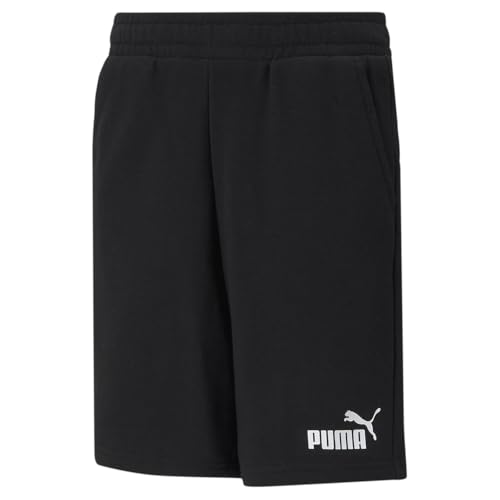 PUMA Kids Boys Ess Sweat Shorts B Casual Bottoms Casual - Black - Size L