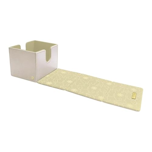 Ultra Pro - Mana 8 Alcove Edge Deck Box - Plains for Magic: The Gathering, Store & Protect up to 100