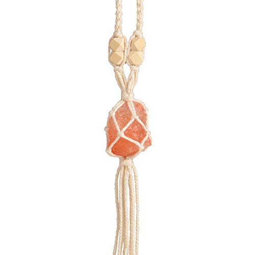 Himalayan Salt Stone Healing Crystals Feng Shui Hanging Ornament Car Ornament Meditation Hanging Ornament Window Ornament For Home Decor Party Decor #TOP1