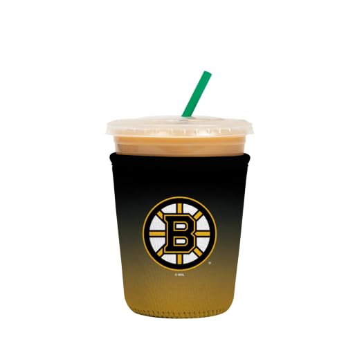 Sok It JavaSok NHL Hockey Iced Coffee & Cold Soda Insulated Neoprene Cup Sleeve (Boston Bruins, Small: 16-20oz)
