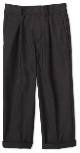 Nautica Little Boys' Charcoal Dress Pant, Charcoal, 6 #TOP22