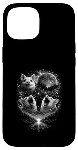 Funny 3 �n�E�����O�u�^ �~�X�e�B�b�N ���� ���H �F���̐X �X�}�z�P�[�X iPhone 15 �p