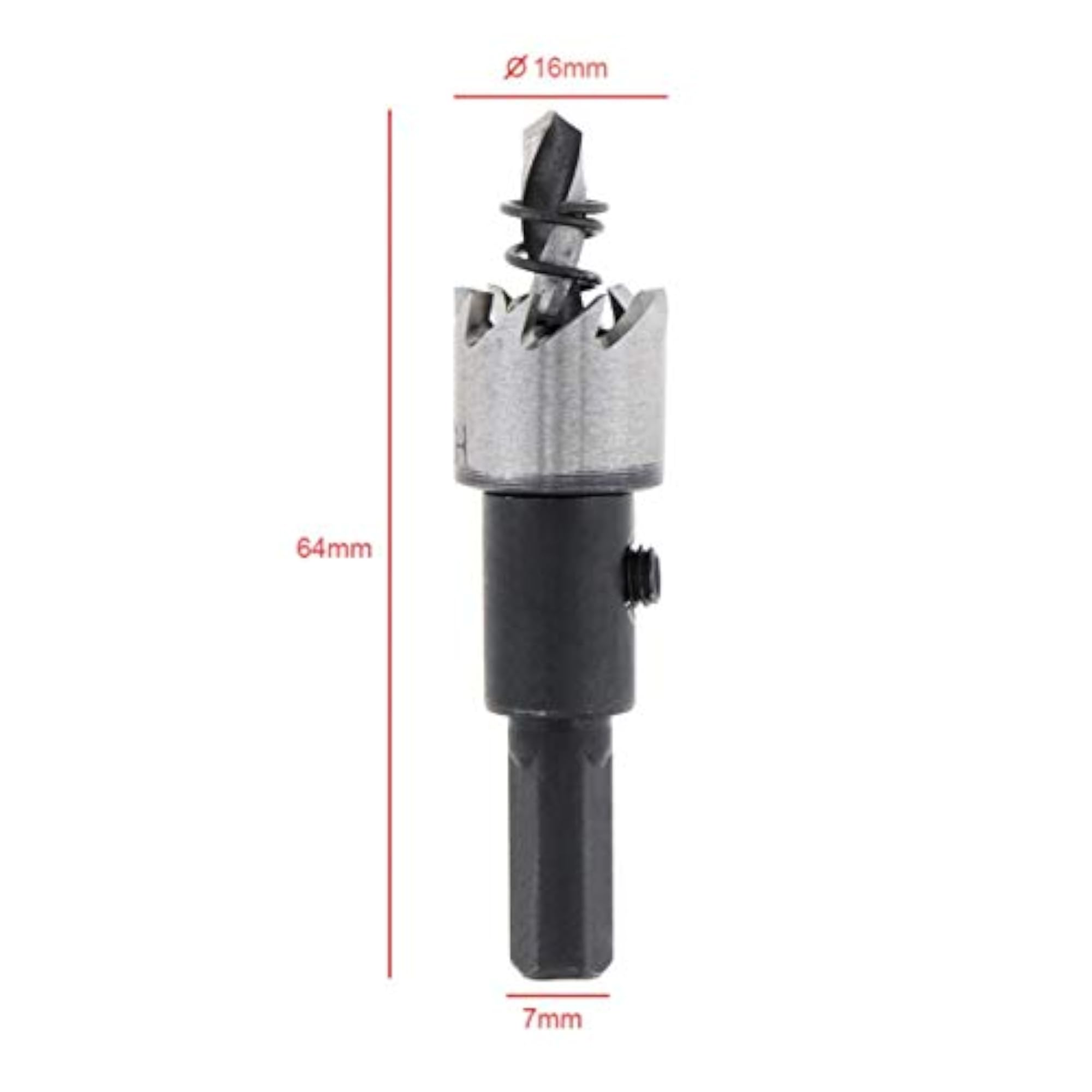 16MM Carbide Tip HSS Drill Bit for Metal Alloy Drilling