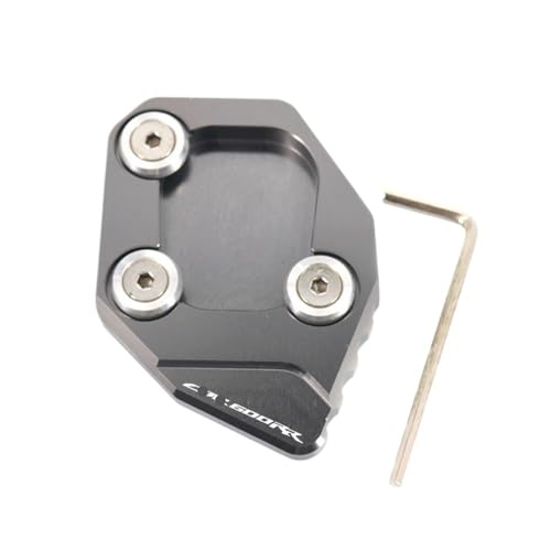 Support extension béquille latérale CBR 600 RR CNC plaque moto