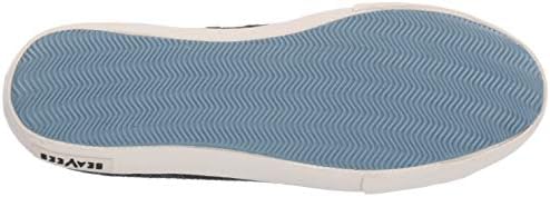 SEAVEES Women's Women's Monterey Sneaker Raffia Shoe, Black, 7 M US | Image 3