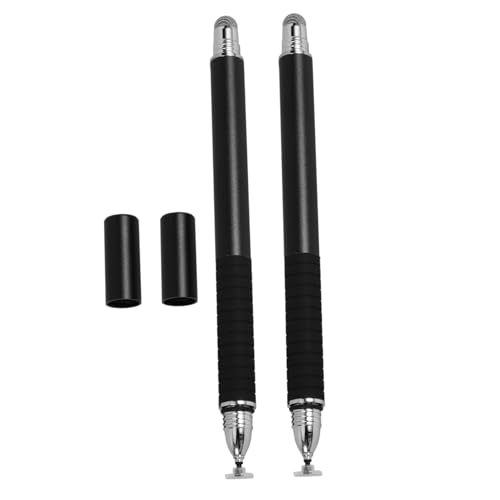 Lápiz táctil para dibujo y uso con guantes Mikikit, pack de 2 stylus de metal para tablet pc