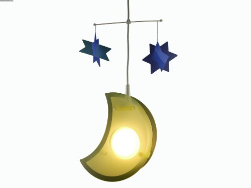 Lampe suspendue pour enfants Niermann Standby 185 lune plastique 10W