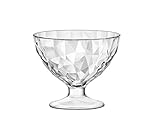 In vetro Bormioli Rocco 1333436 Confezione 6 Coppette Vetro Diamond Cl36 Trasparente Arredo Tavola