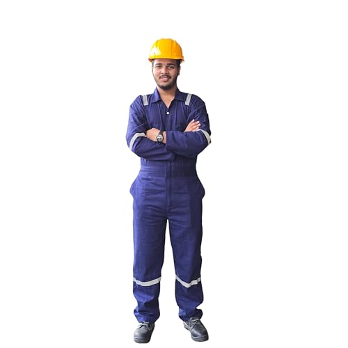 Image of HABIL Industrial Workwear /Coverall /Boiler Suit, 100% Cotton, 200 GSM